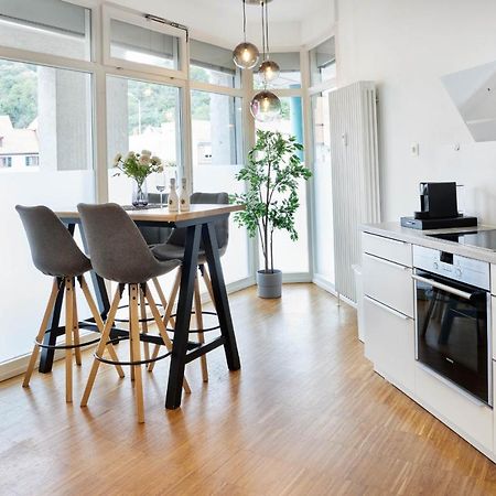 Design City Apartment, Modern, Ebenerdig, Top Lage Weinheim Kültér fotó