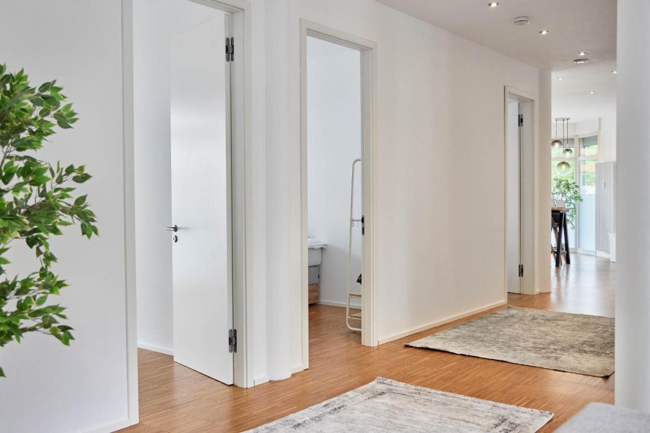 Design City Apartment, Modern, Ebenerdig, Top Lage Weinheim Kültér fotó