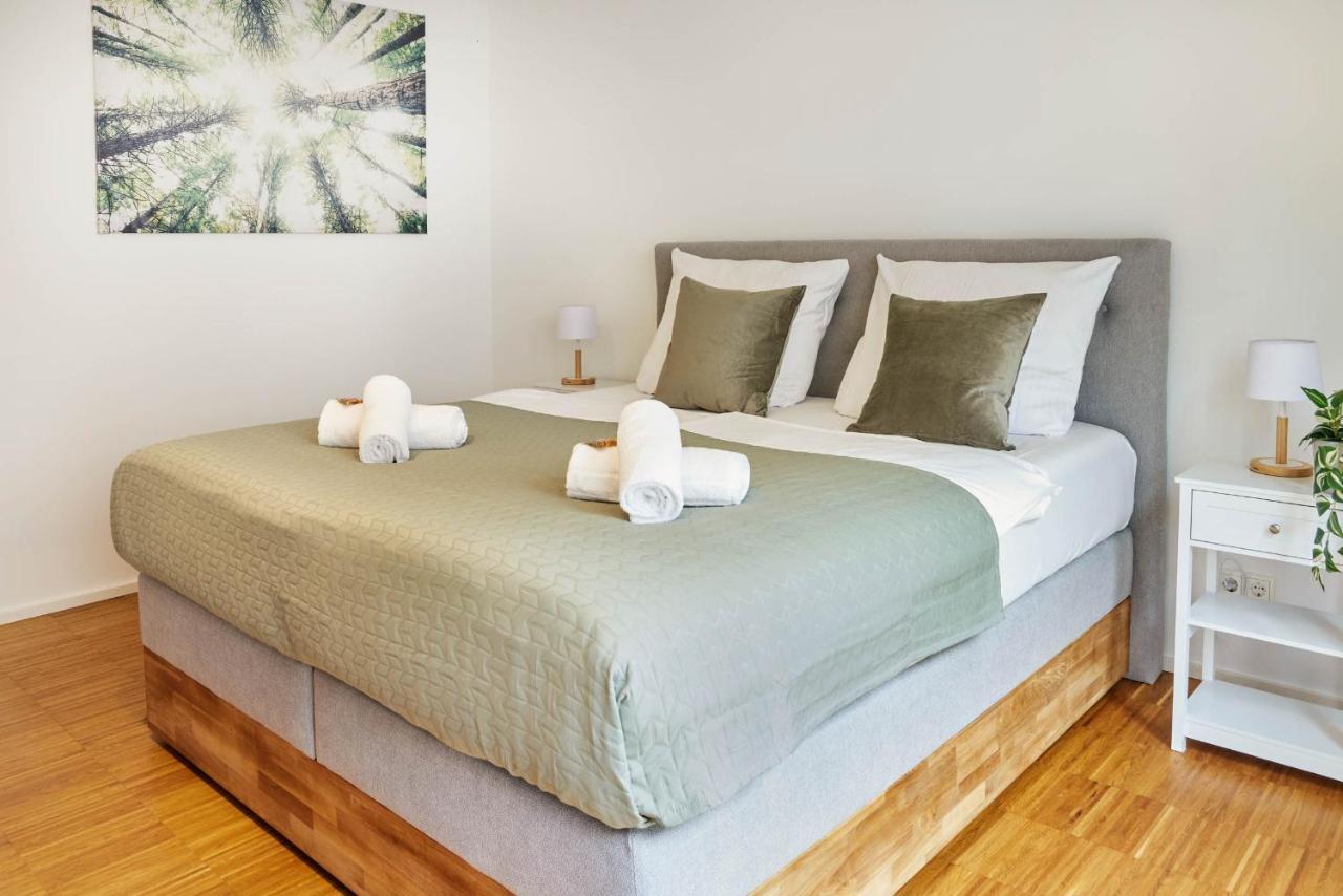 Design City Apartment, Modern, Ebenerdig, Top Lage Weinheim Kültér fotó