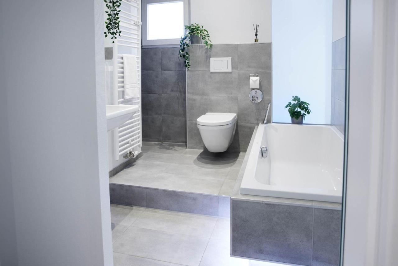 Design City Apartment, Modern, Ebenerdig, Top Lage Weinheim Kültér fotó